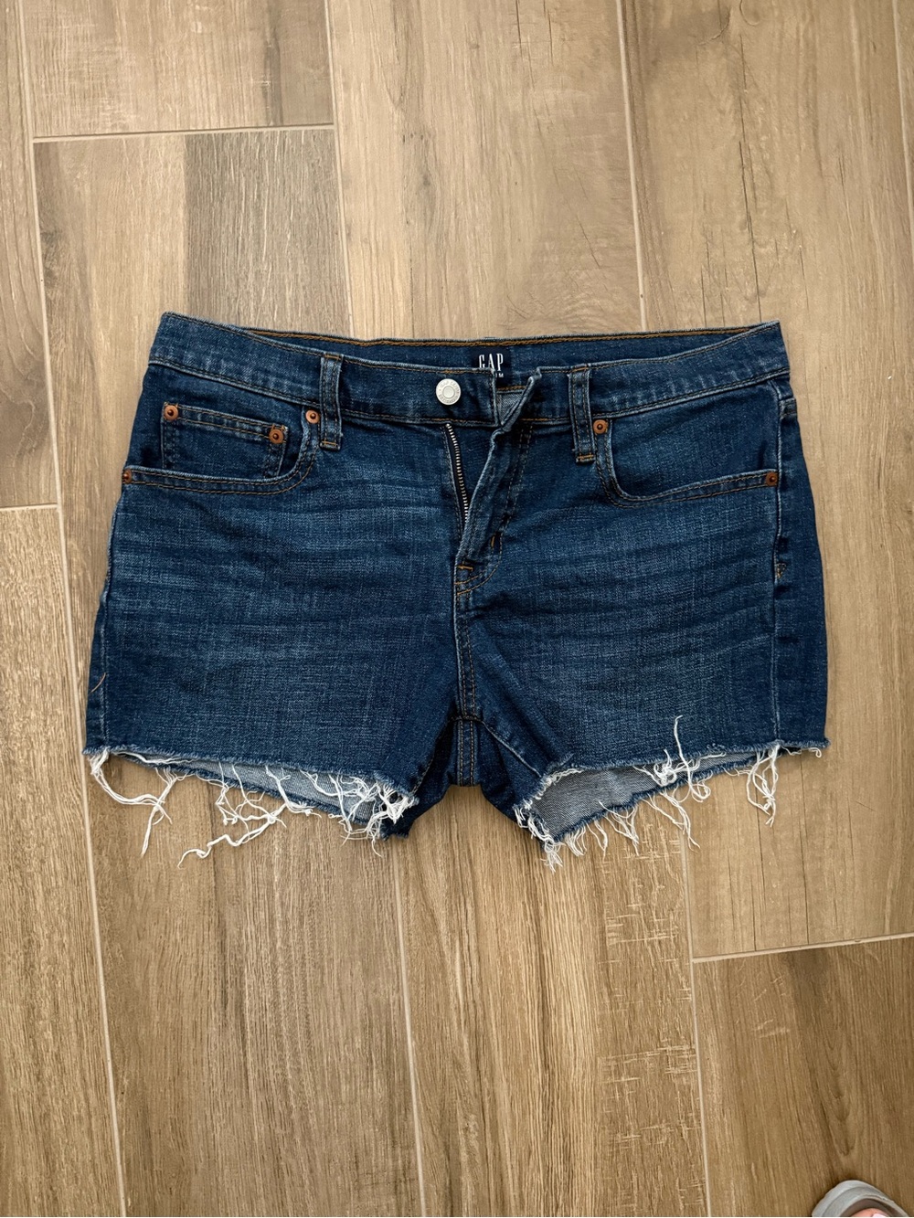 GAP Denim Frayed Shorts